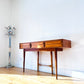 Teak Console Hall Table