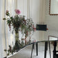 Large Custom Curved Mirrored Table