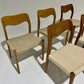 - Set of Six Danish Niels Moller #71 Dining Chairs