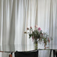 Large Custom Curved Mirrored Table