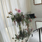 Large Custom Curved Mirrored Table