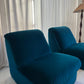 Vintage Velvet Modular Chair - Two Available