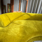 Bespoke Chartreuse Velvet Curved Modular Sofa