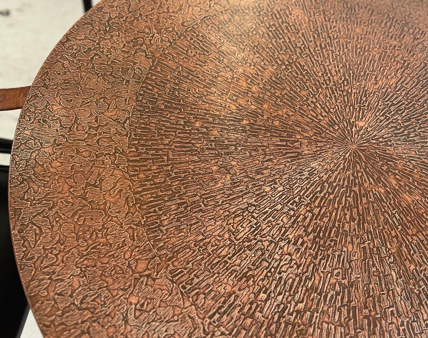 Restored Mid Century Copper Table