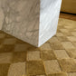 Large Callacatta White Marble Coffee Table