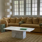 Large Callacatta White Marble Coffee Table