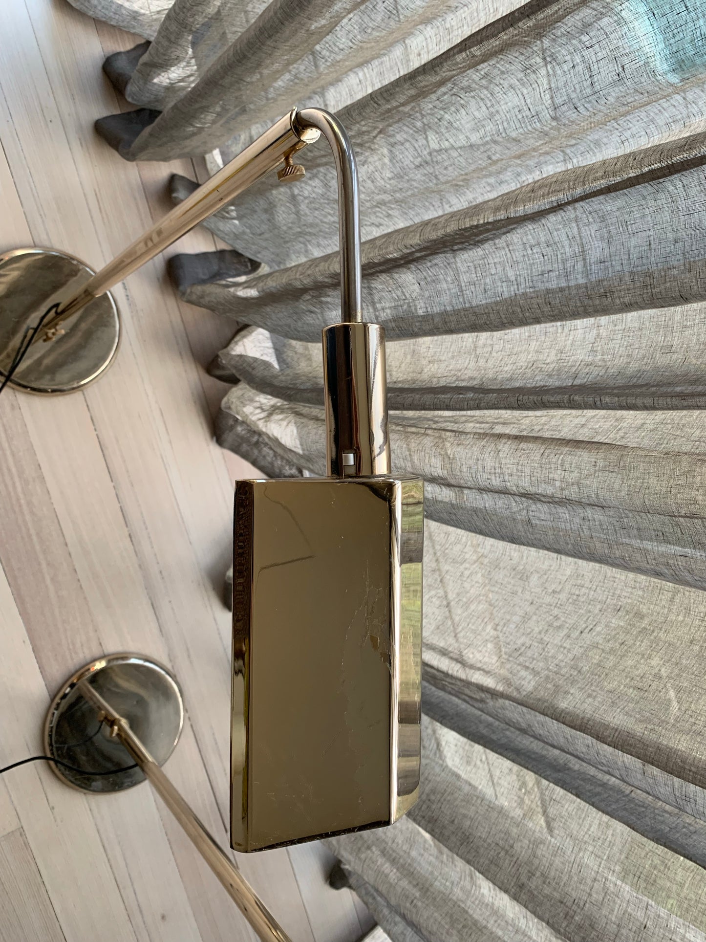 Vintage Oslo Brass Standard Lamp
