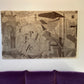 - Vintage Woven Sheep's Wool Wall Hanging