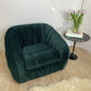 Green Flerbelle Armchairs - Two Available