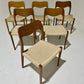 - Set of Six Danish Niels Moller #71 Dining Chairs