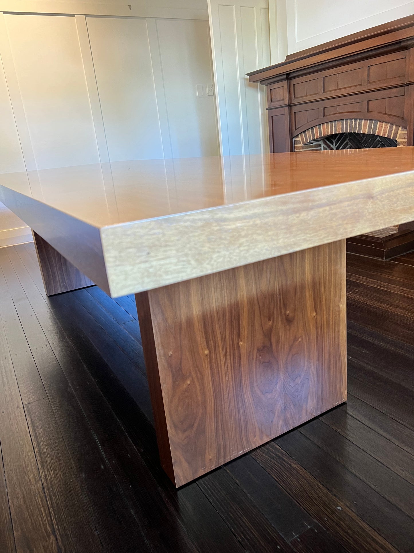 Custom Made Walnut Dining Table