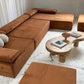 ON HOLD - Bespoke Large Corduroy Modular Sofa