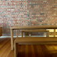 Mark Tuckey Oak 'Refactory" Dining Table & Two Bench Seats