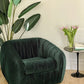 Green Flerbelle Armchairs - Two Available