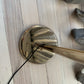 Vintage Oslo Brass Standard Lamp