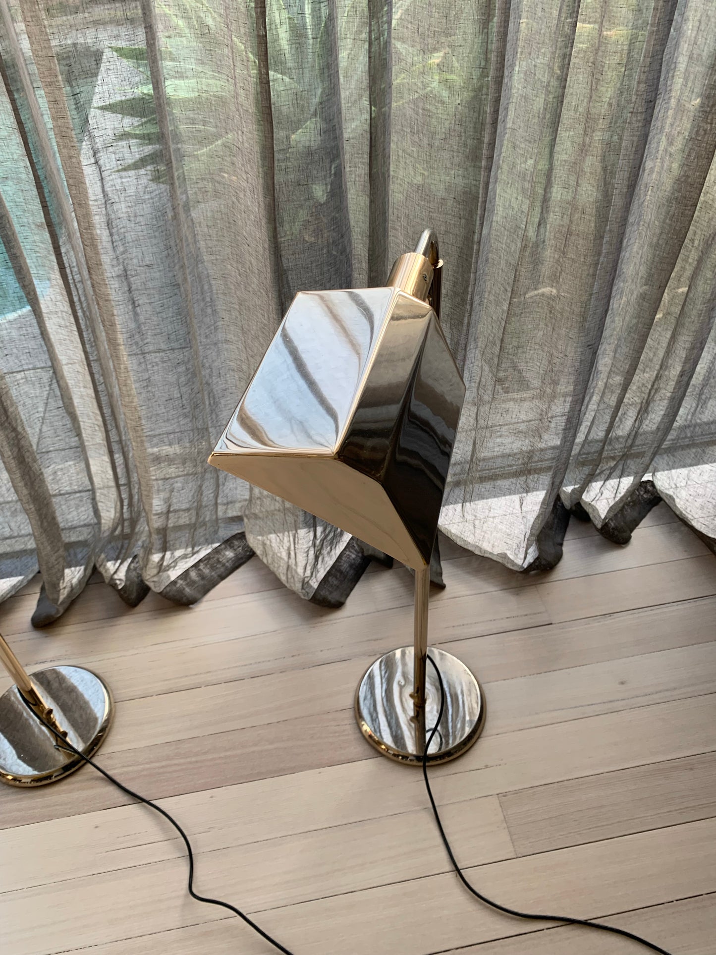 Vintage Oslo Brass Standard Lamp