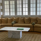 Large Callacatta White Marble Coffee Table
