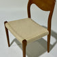 - Set of Six Danish Niels Moller #71 Dining Chairs