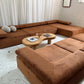 ON HOLD - Bespoke Large Corduroy Modular Sofa
