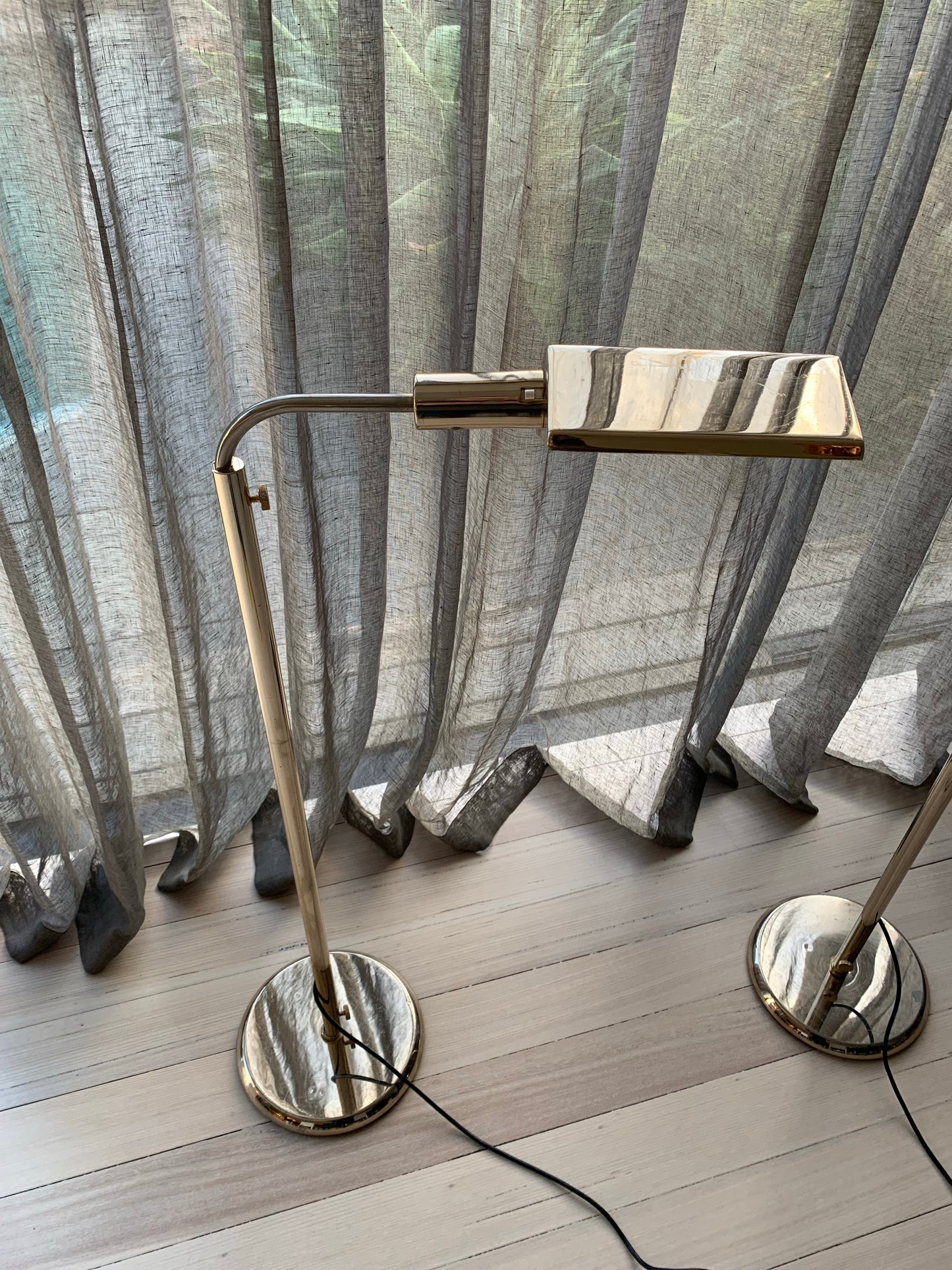 Vintage Oslo Brass Standard Lamp