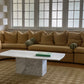 Large Callacatta White Marble Coffee Table