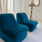 Vintage Velvet Modular Chair - Two Available