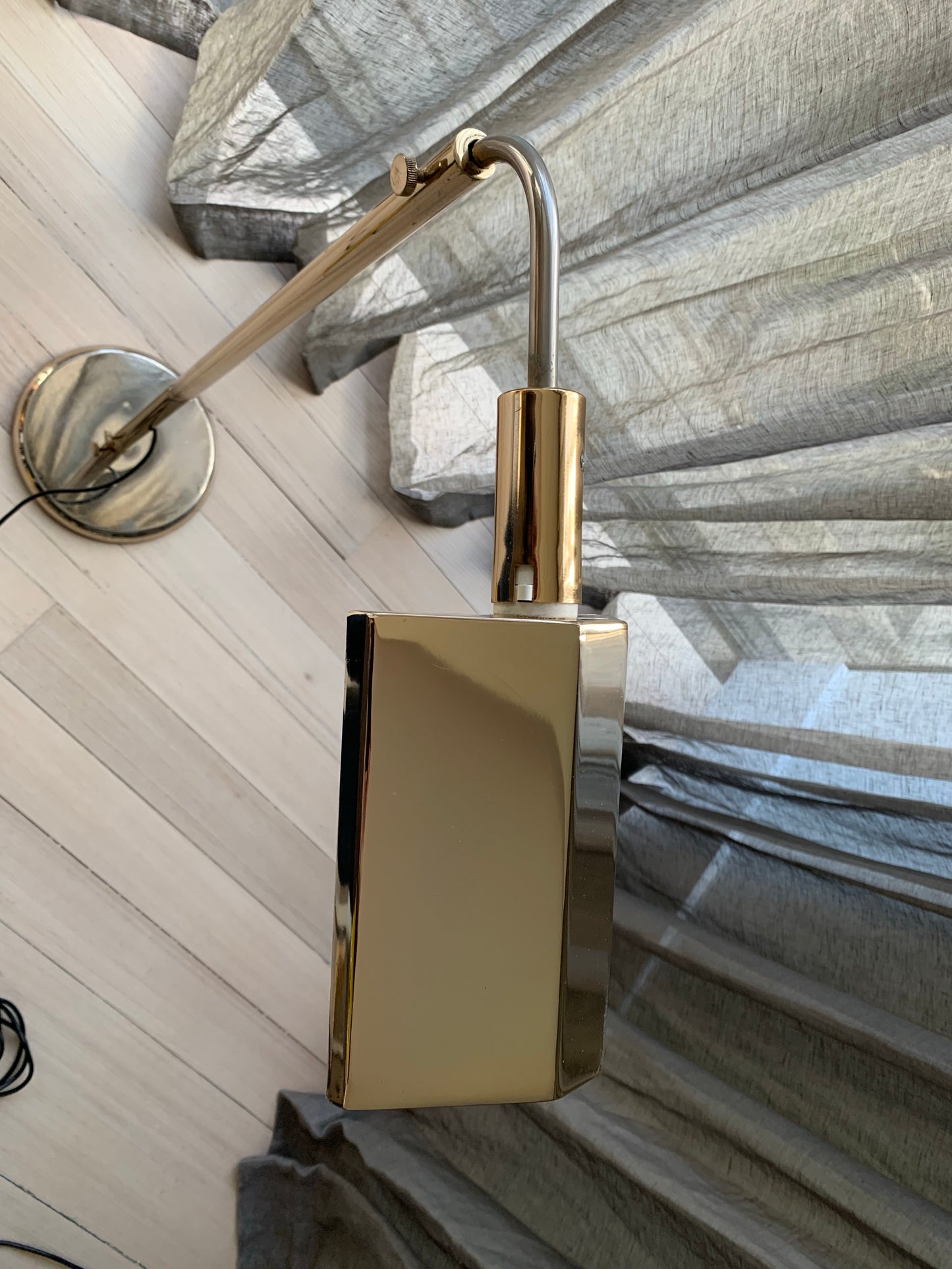 Vintage Oslo Brass Standard Lamp