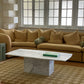 Large Callacatta White Marble Coffee Table
