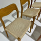 - Set of Six Danish Niels Moller #71 Dining Chairs