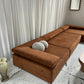 ON HOLD - Bespoke Large Corduroy Modular Sofa