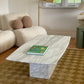 Large Callacatta White Marble Coffee Table