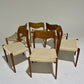- Set of Six Danish Niels Moller #71 Dining Chairs