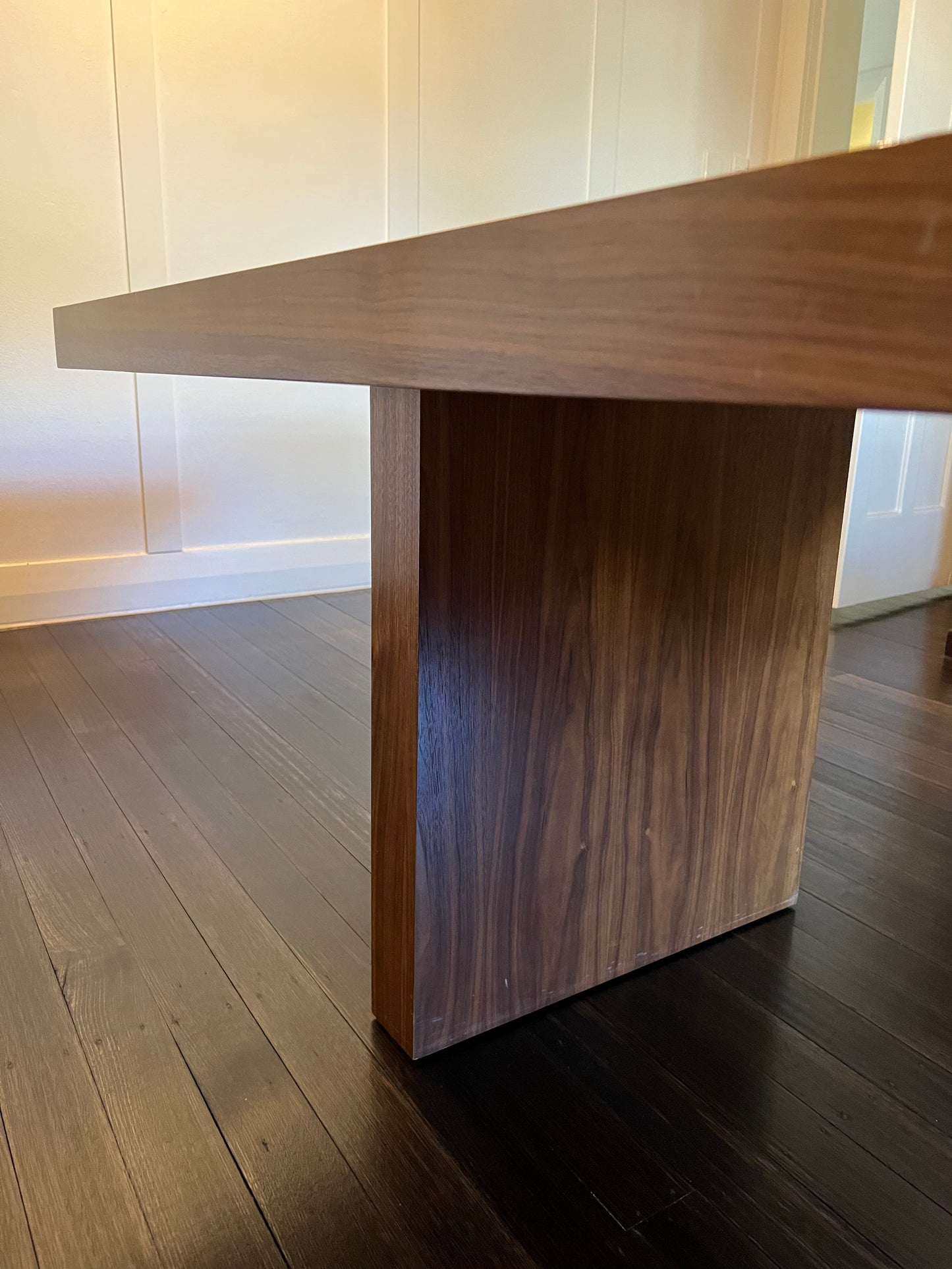 Custom Made Walnut Dining Table