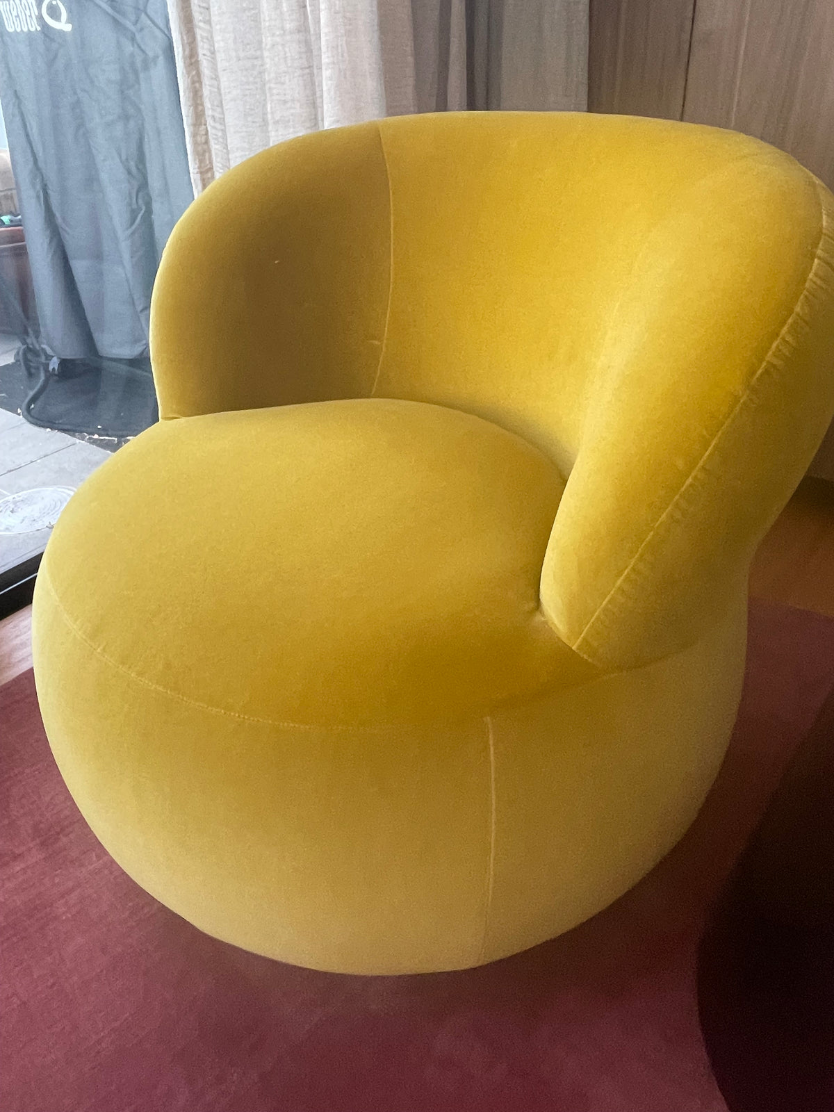 Jardan Joy Swivel Armchair - Two Available