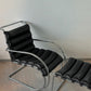 Vintage Lounge Chair with Ottoman