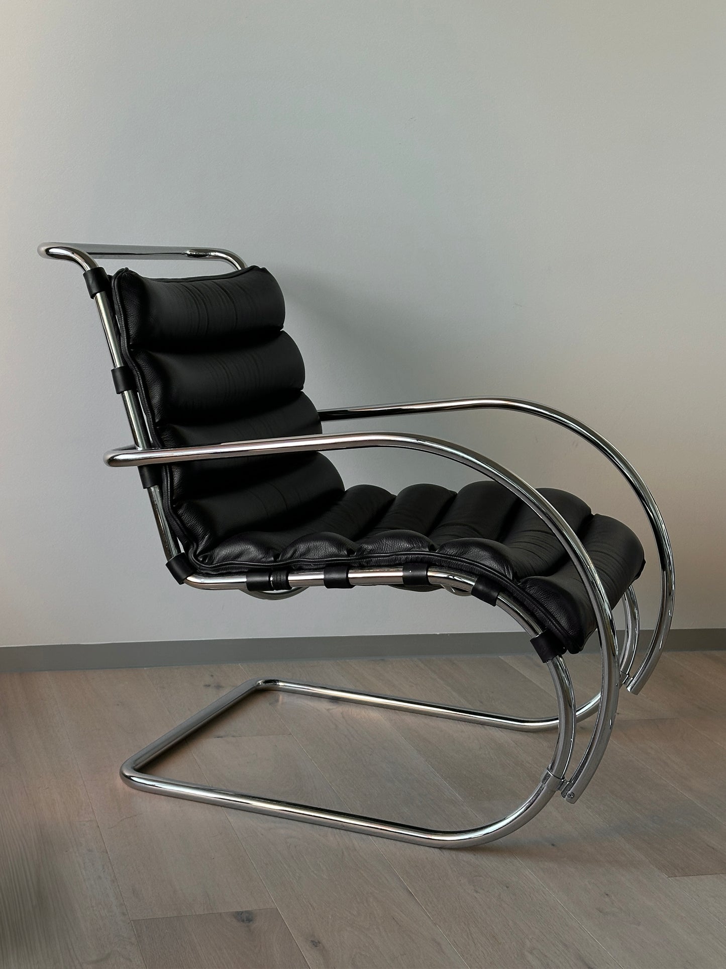 Vintage Lounge Chair with Ottoman