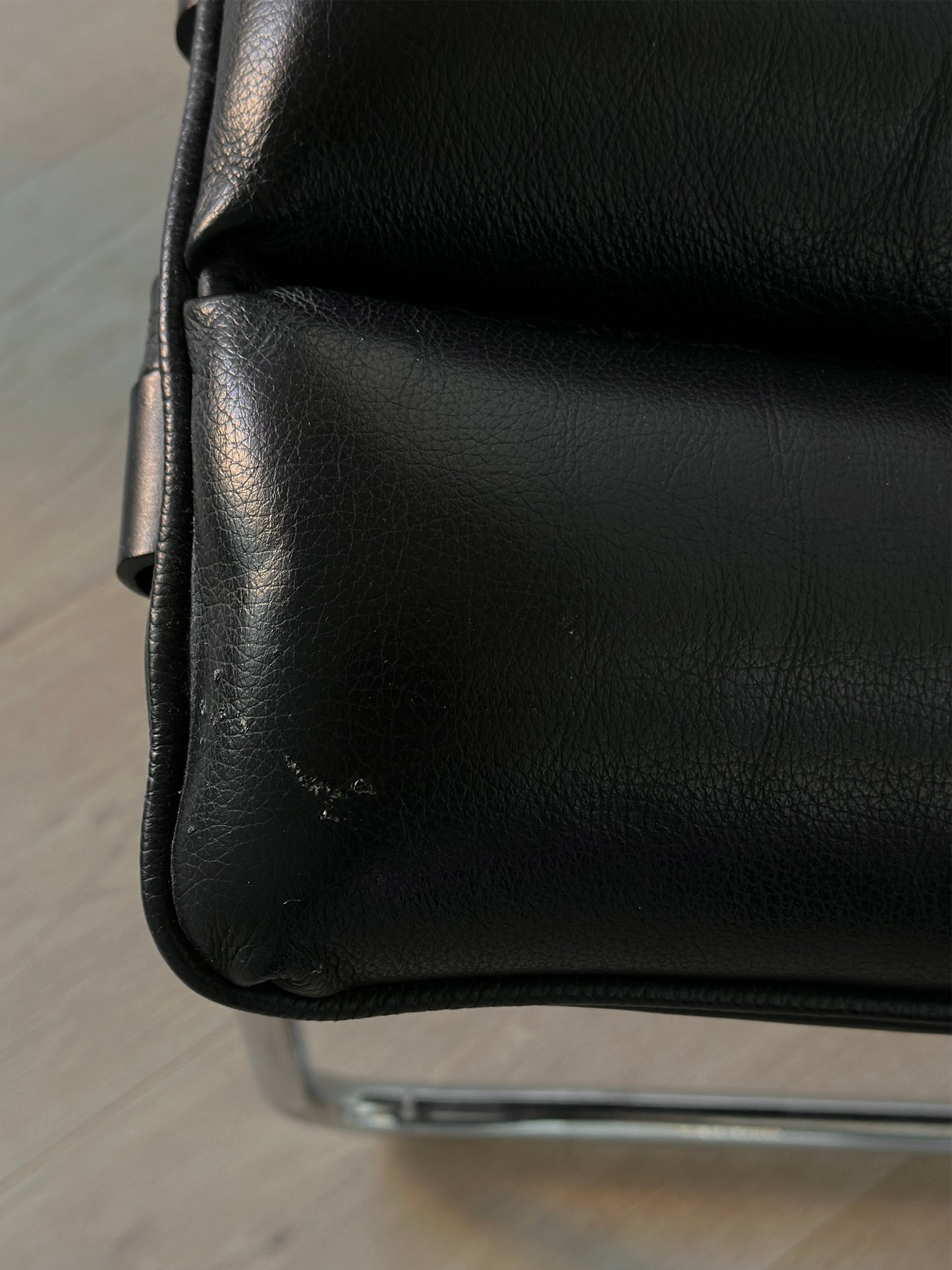 Vintage Lounge Chair with Ottoman