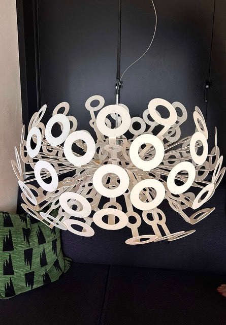 Moooi Dandelion Suspended Aluminium Pendant by Richard Hutten