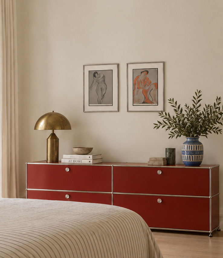 Pair of Signed Lithographs by Maria Lopez, Spain