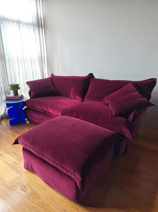 Maker & Son Two Seater Sofa + Ottoman
