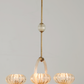1940s Murano Barovier Triple Ceiling Light