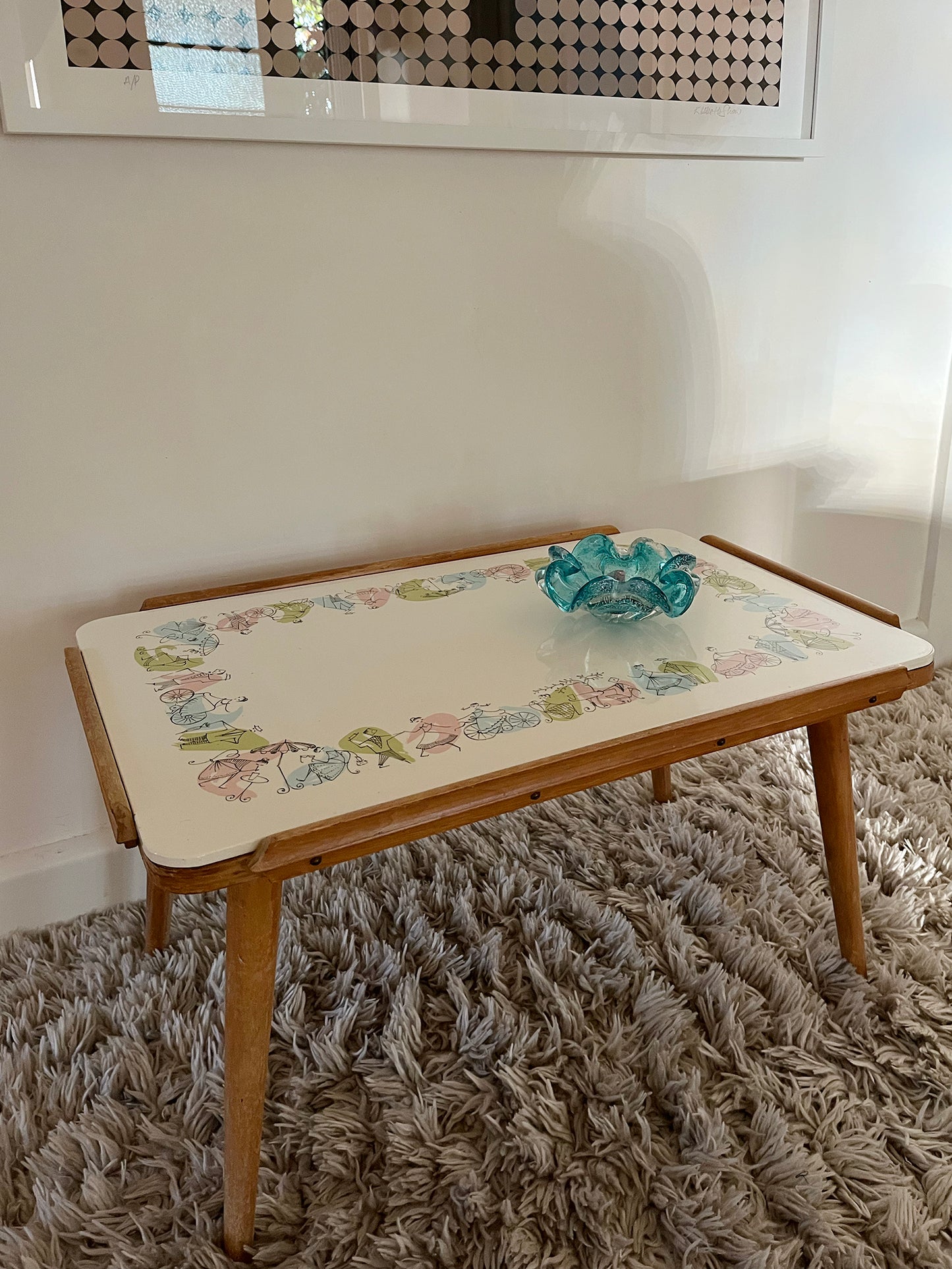 Original Ceramic Side Table - Günstadt Germany