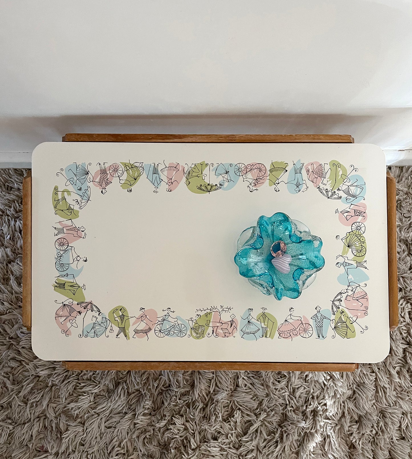 Original Ceramic Side Table - Günstadt Germany
