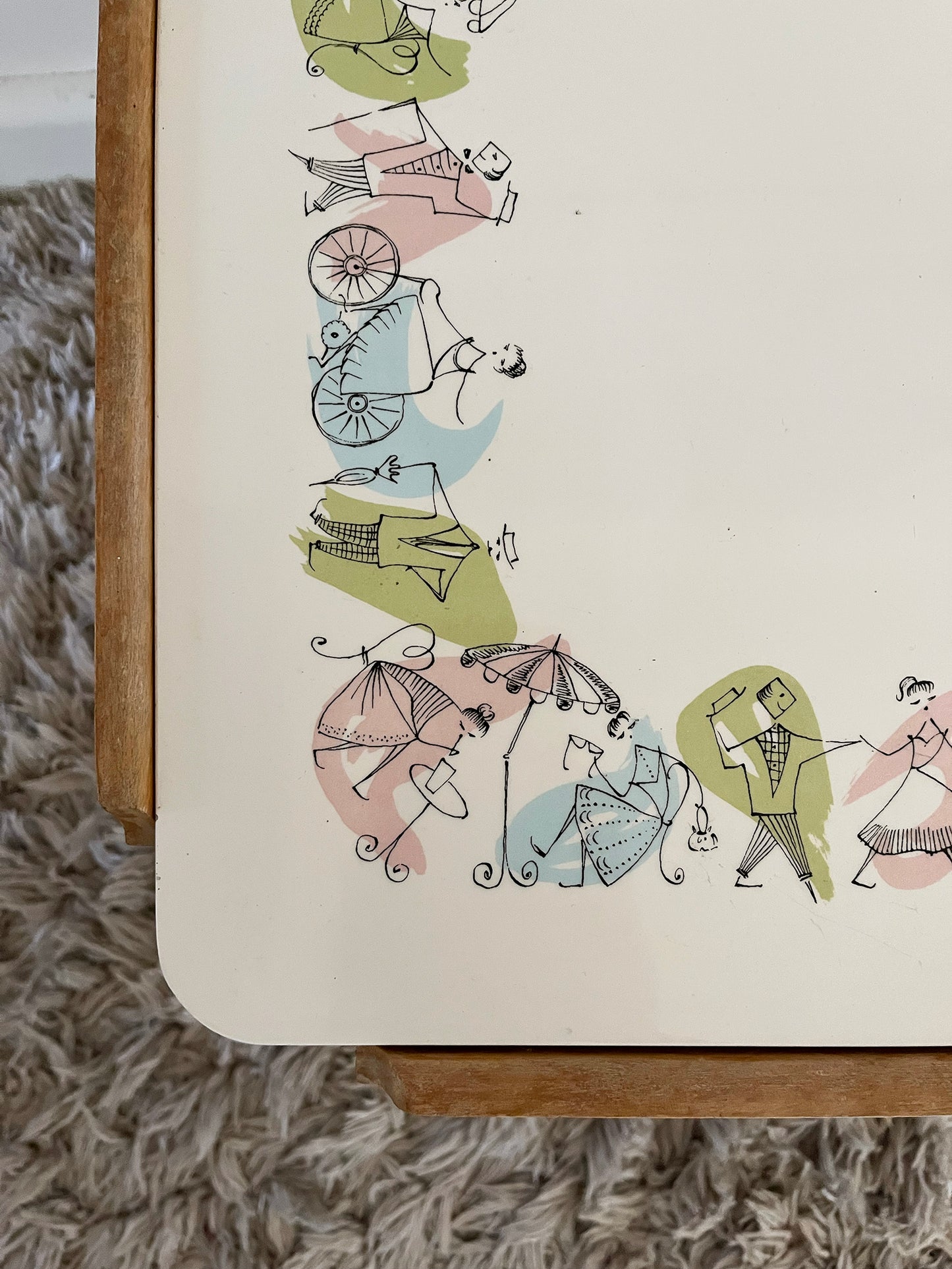 Original Ceramic Side Table - Günstadt Germany
