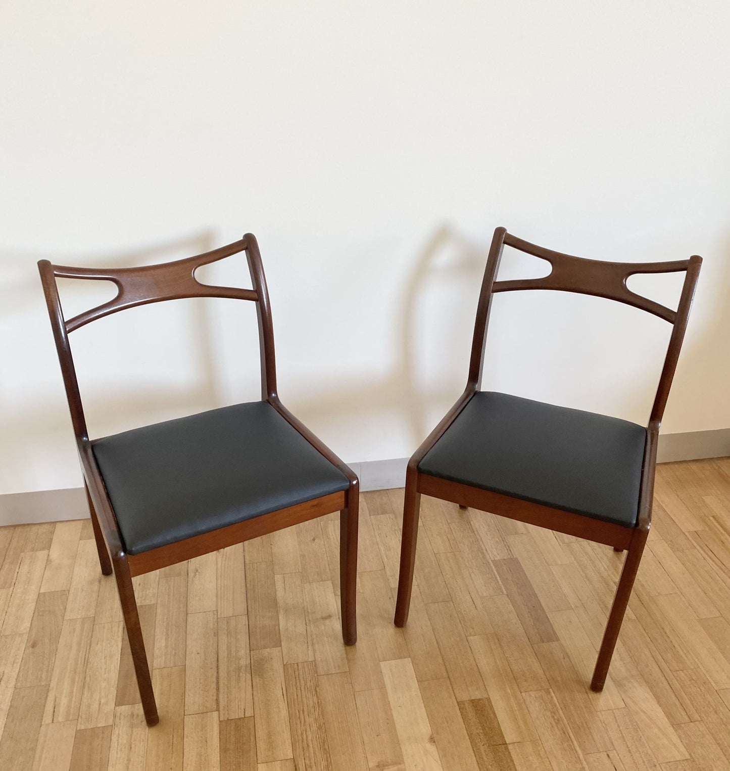 Set of Four Mid Century Danish Rosewood Dining Chairs