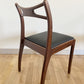 Set of Four Mid Century Danish Rosewood Dining Chairs
