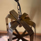 Arteriors Adele Pendant Chandelier light in Vintage Brass x 2