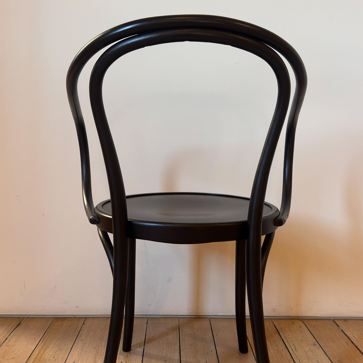Set of 10 Thonet No. B9 Le Corbusier Dining Chairs in Black