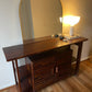 Solid Sheesham Rosewood Console Table | Sideboard Buffet Cabinet | Mid Century Style