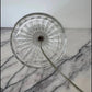 Vintage Murano Glass Table Lamp with Fluted Shade